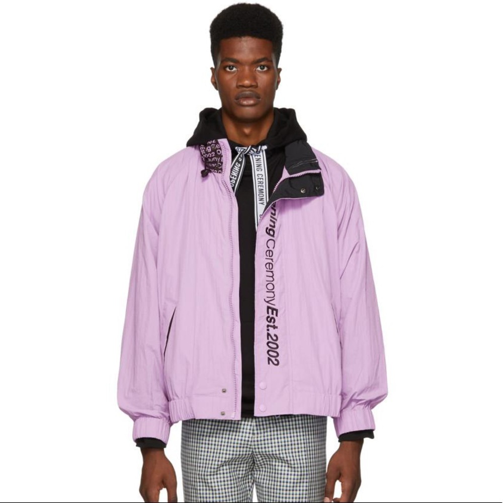 Opening Ceremony Purple Windbreaker
